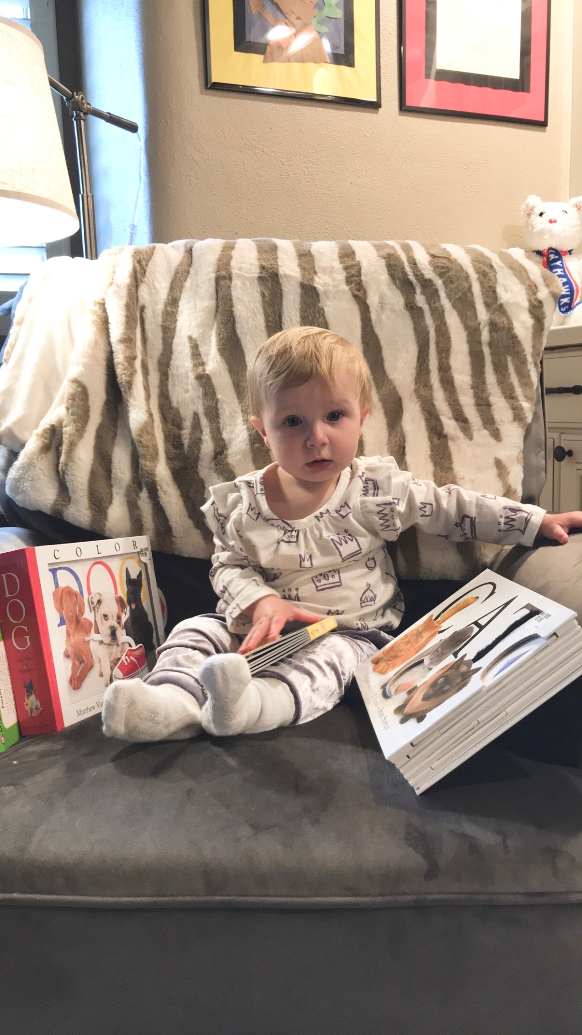 dawsyn with several books