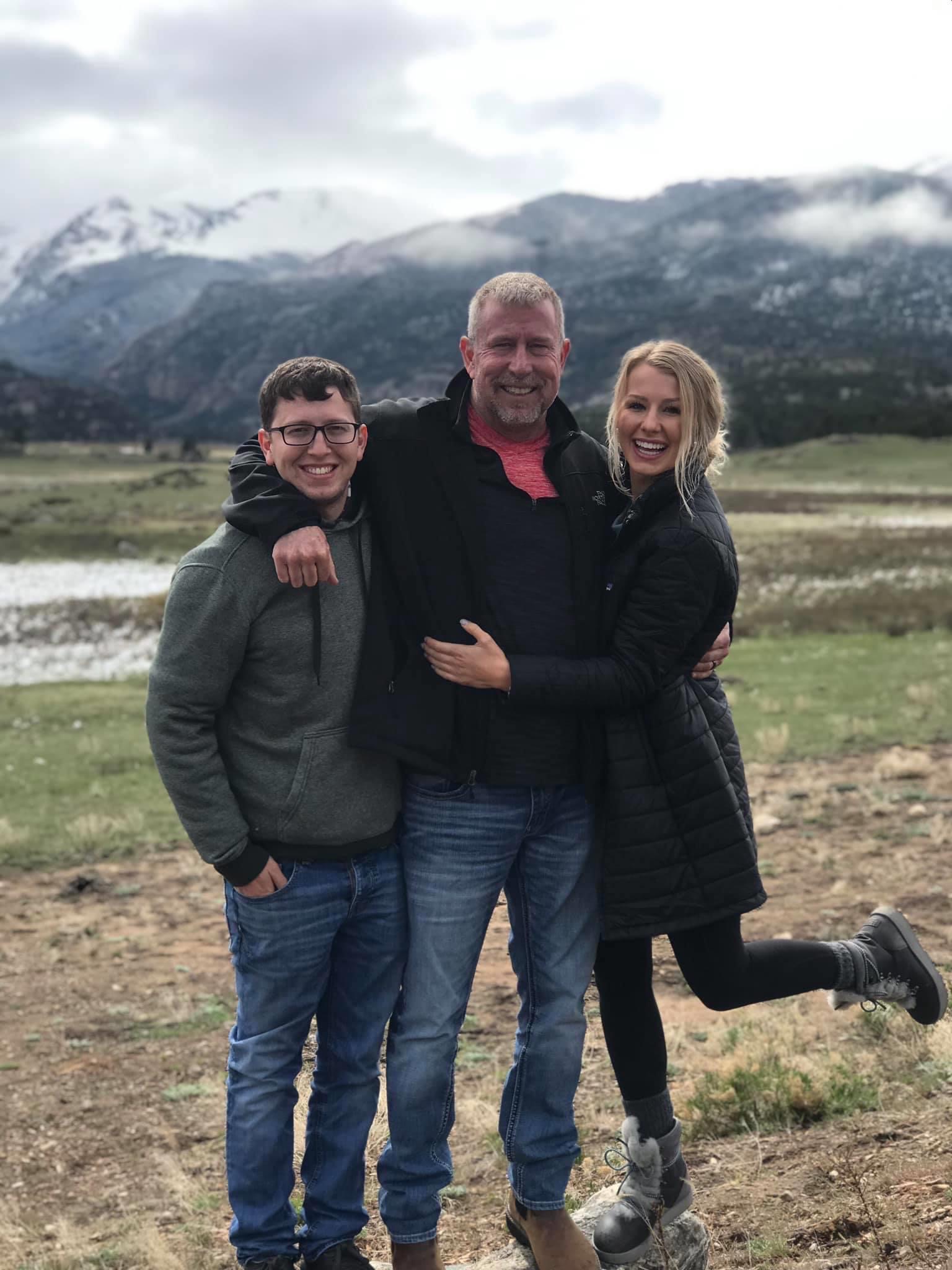 dad with C and K in CO